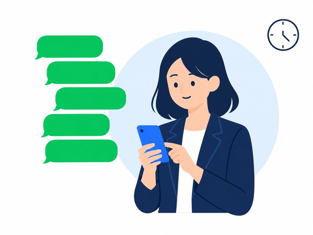 HR คนเดียวรับคำถามจากพนักงานหลายคนทาง LINE ตอนดึก